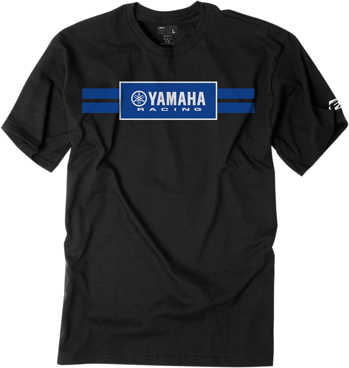 Factory Effex Yamaha Racing Stripes T-Shirt Black