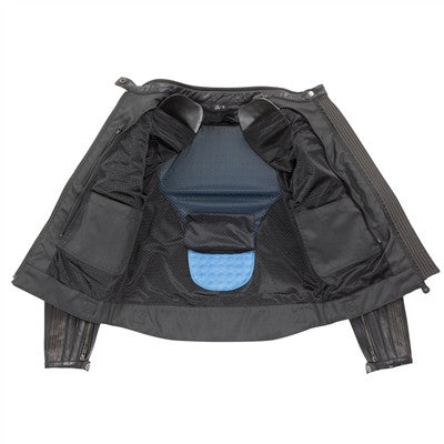 Joe Rocket 2019 Womens Vintage Leather Jacket - Black