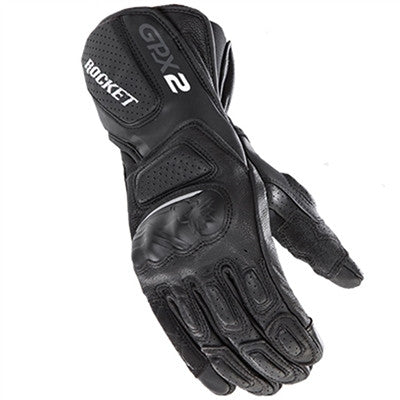 Joe Rocket GPX 2.0 Leather Gloves - Black/Black