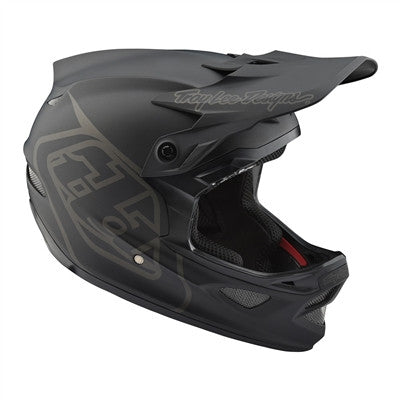 Troy Lee Designs 2019 D3 Fiberlite Mono Bicycle Helmet - Black
