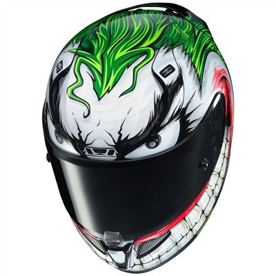 HJC RPHA-11 Pro DC Comics Joker MC48 Full Face Helmet - Black/Green
