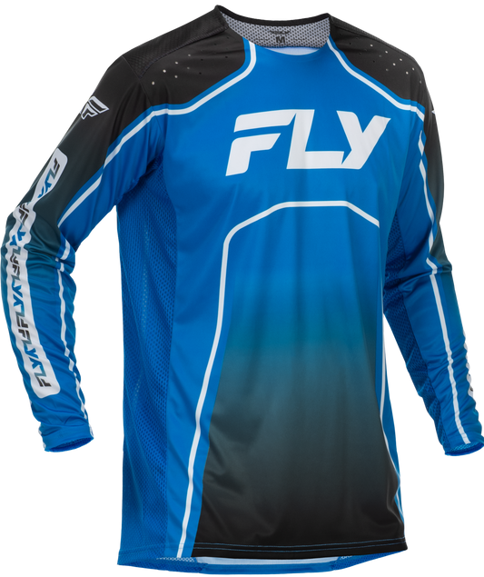 FLY Racing 2026 Youth Rayce Bicycle Jersey Blue/Black/White
