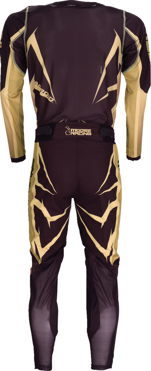Moose Racing 2025 Agroid Jersey Pant Combo Brown/Black