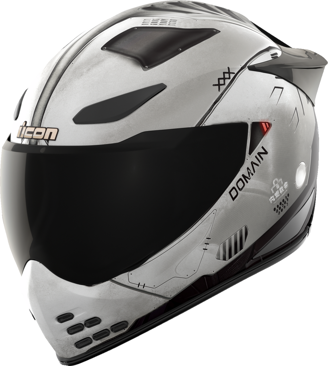 Icon Domain Helmet Future Proof Gray