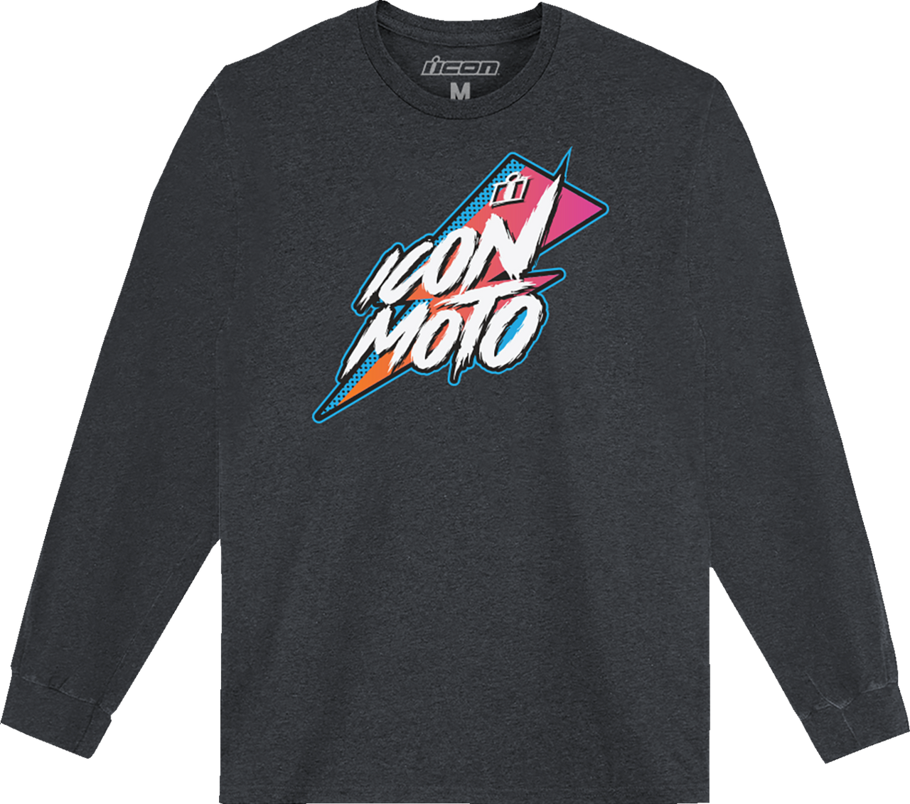Icon Rad Dawn Long-Sleeve T-Shirt Heather Charcoal