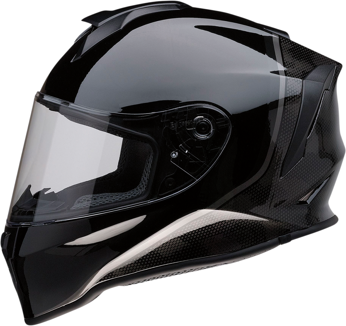 Z1R Youth Warrant Kuda Full Face Helmet Black