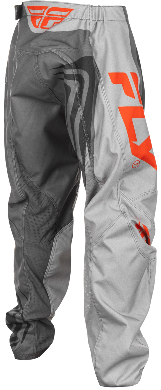 FLY Racing 2025 Youth F-16 Pant Grey/Orange