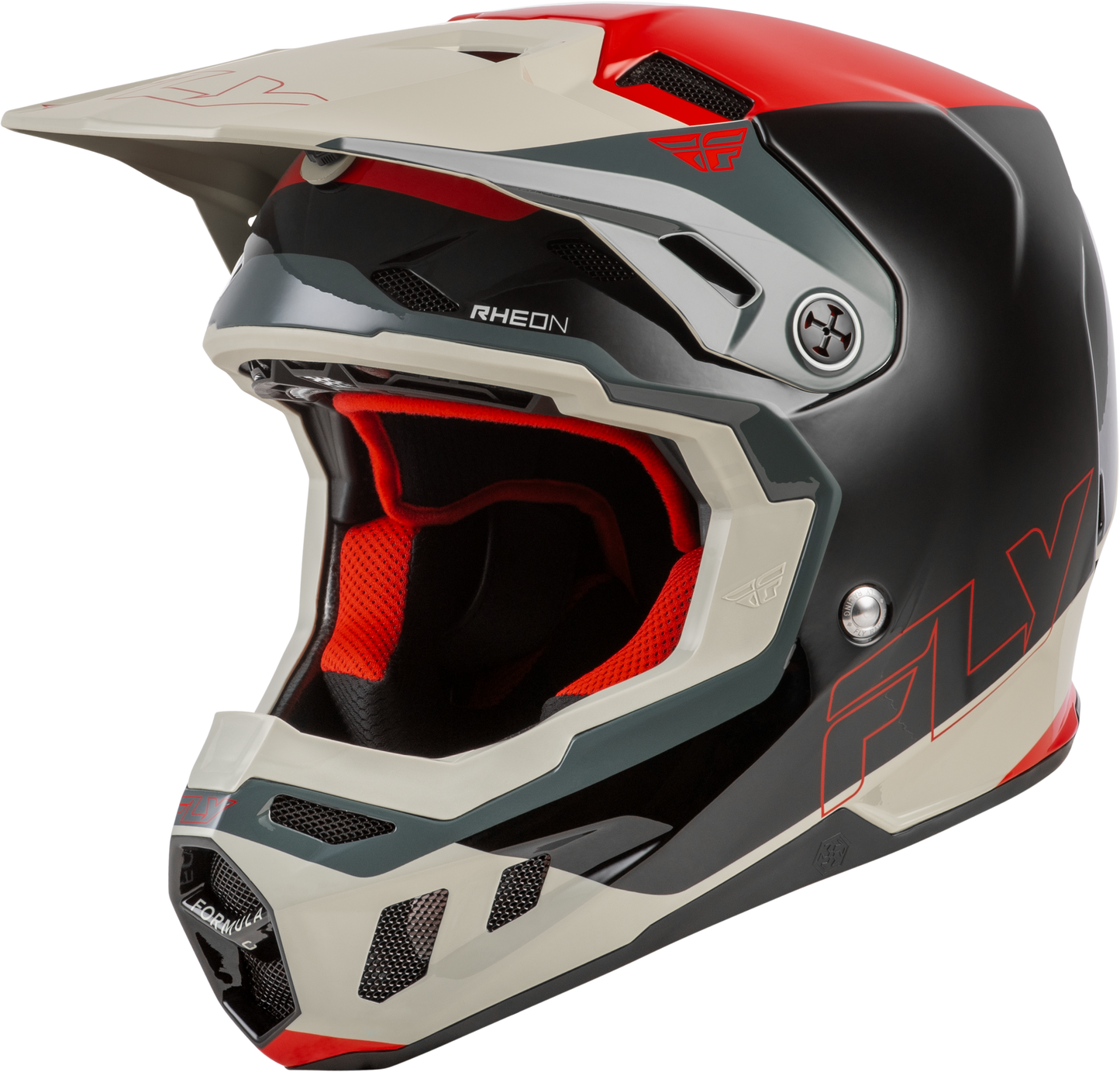 FLY Racing 2026 Formula CC Glide Helmet Black/Red/Grey