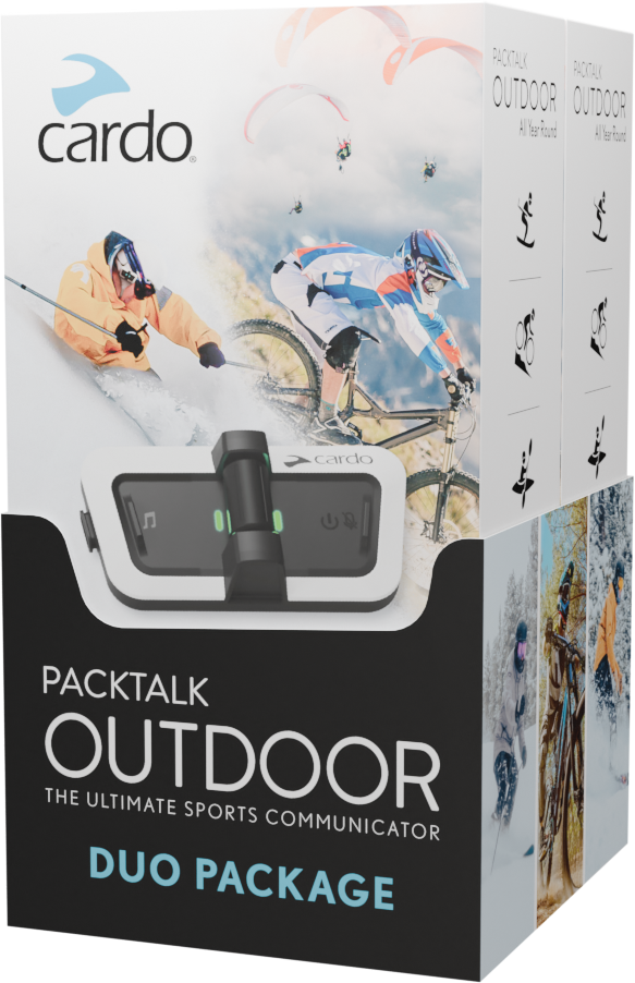 Cardo Packtalk Outdoor Duo White
