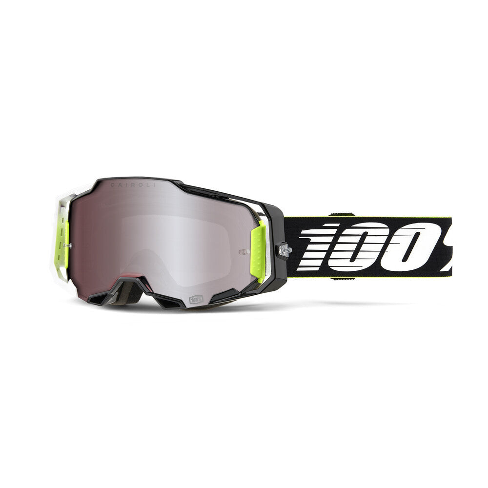 100% - 50003-00007 - ARMEGA HIPER GOGGLE RACR MIRROR SILVER LENS
