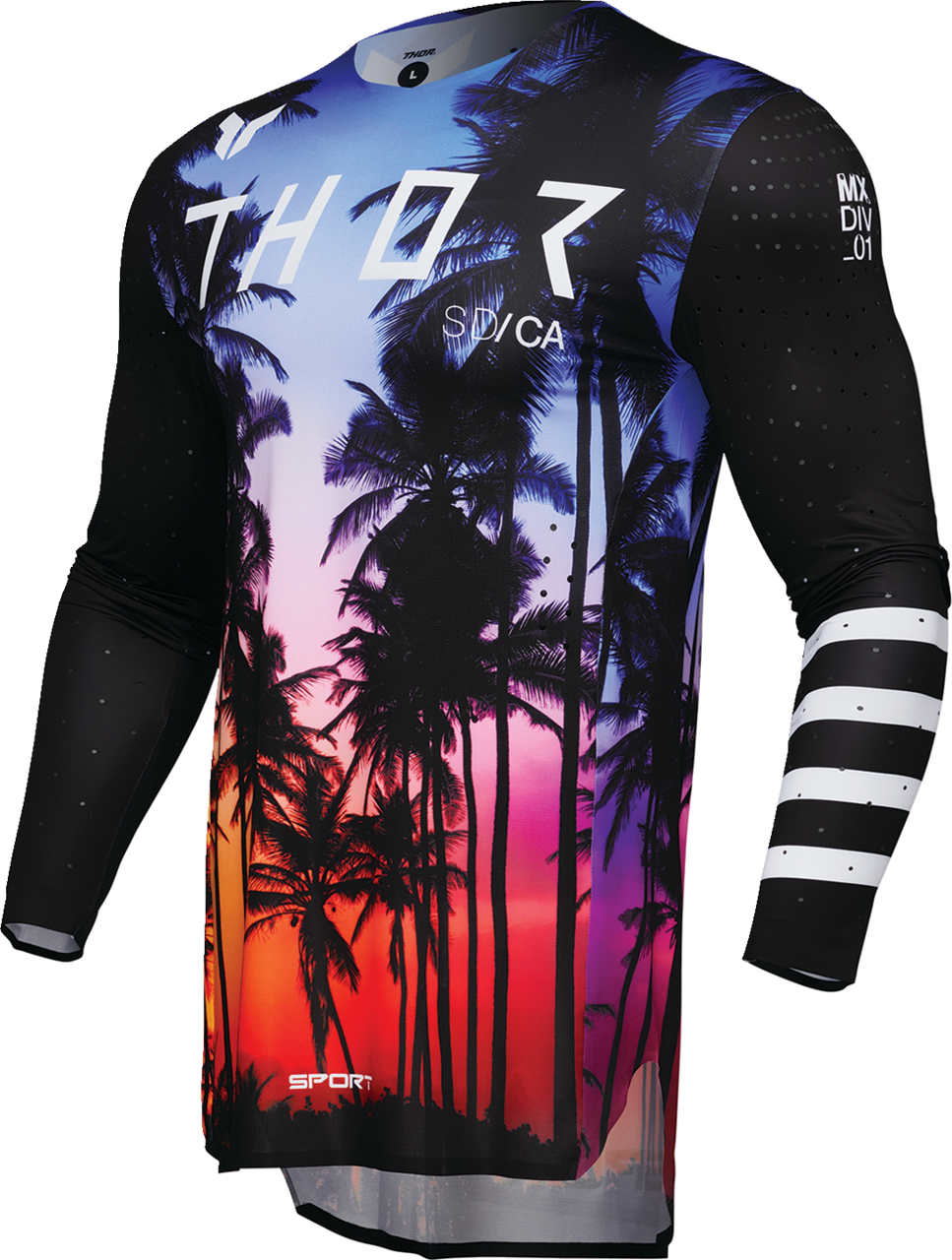 Thor 2025 SPORTMODE SD Jersey Pant Combo Black