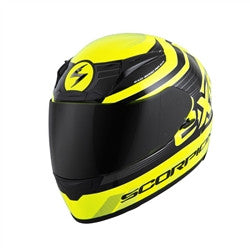 Scorpion 2017 EXO-R2000 Fortis Full Face Helmet - Black/Neon