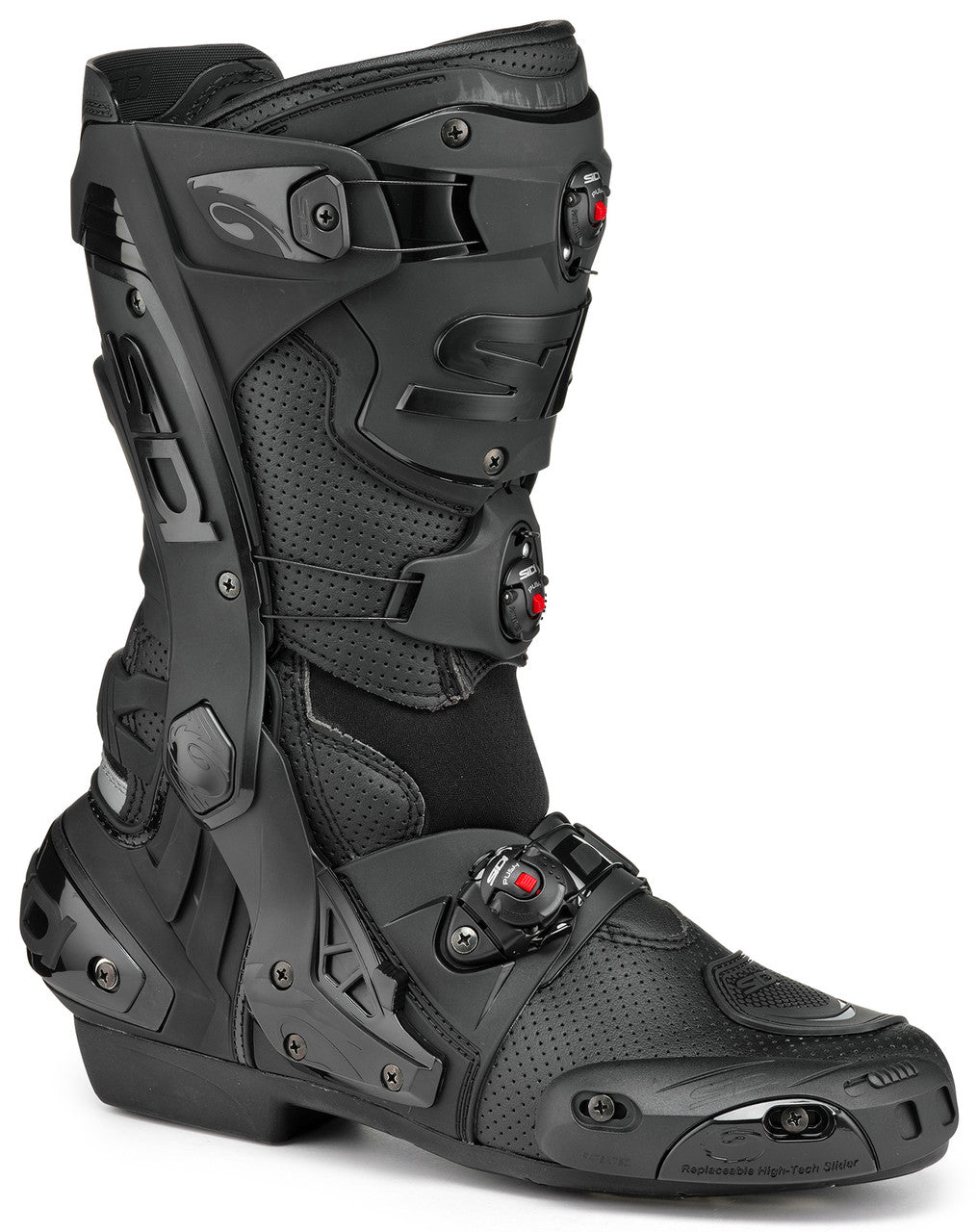 Sidi Rex Air Street Racing Boots Black