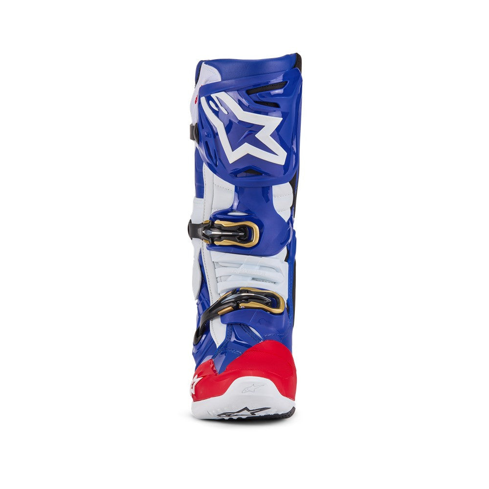 Alpinestars Limited Edition Union Tech 10 Boots - Red/Dark Blue/White
