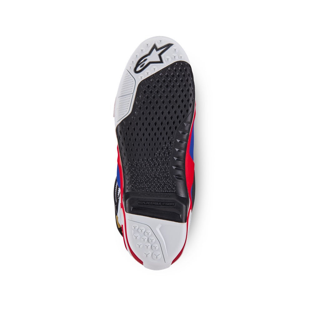 Alpinestars Limited Edition Union Tech 10 Boots - Red/Dark Blue/White
