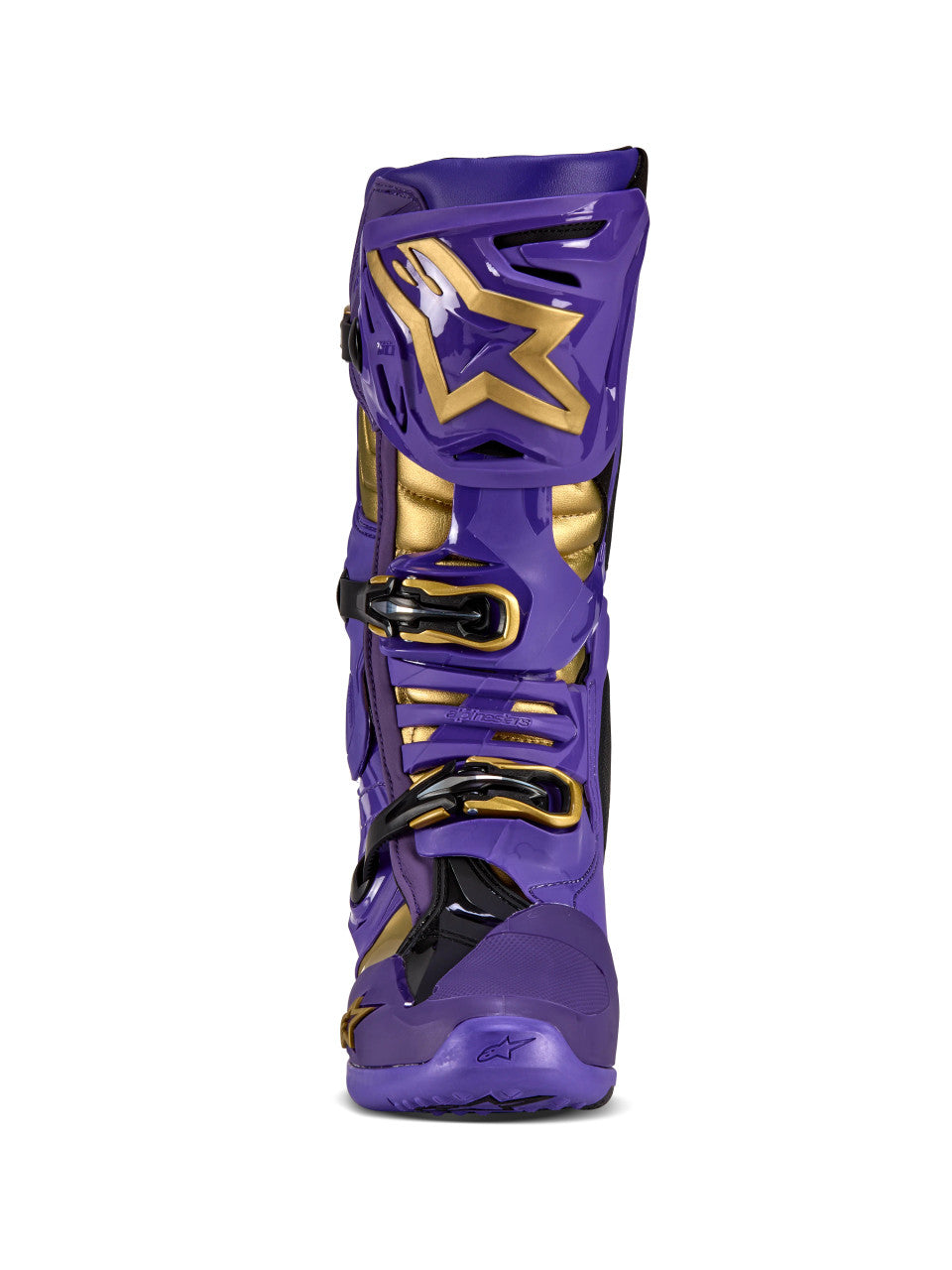 Alpinestars Tech 10 Champ LE Boots Ultraviolet/Gold/Black
