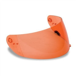 Bell Click Release Nutra Fog II Hi-Def Replacement Shields (Curved) - Hi-Definition Orange