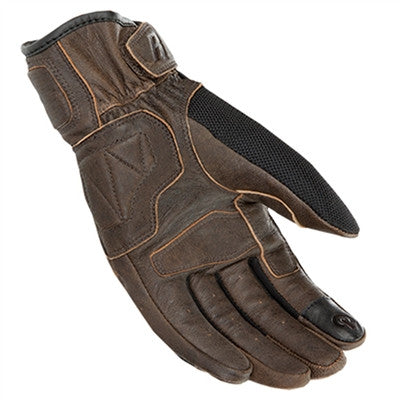 Joe Rocket Mercury Leather Mesh Gloves - Brown/Black