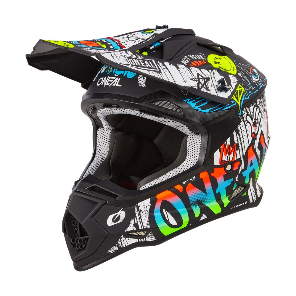 O'Neal 2025 Youth 2 Series Rancid Offroad Helmet