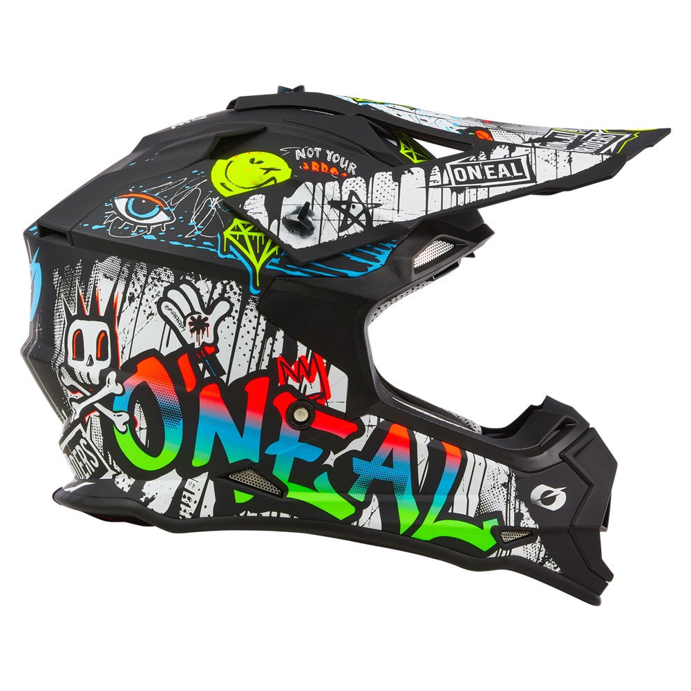 O'Neal 2025 Youth 2 Series Rancid Offroad Helmet
