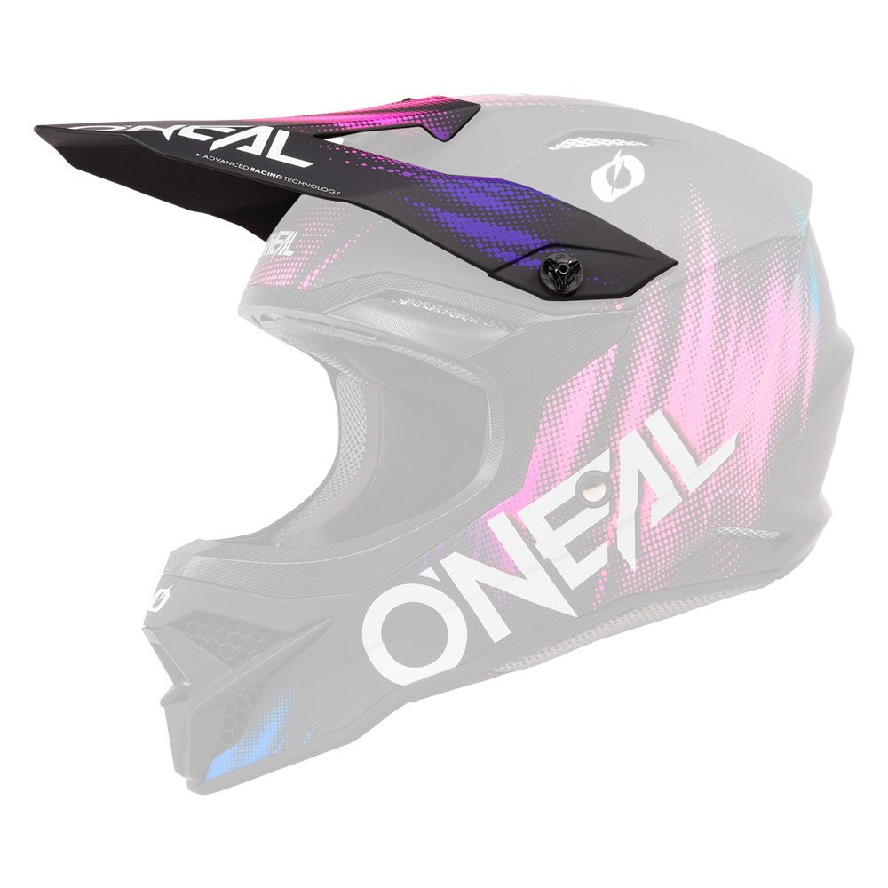 O'Neal Womens 3 Series Voltage Replacement Visor - Black/Pink