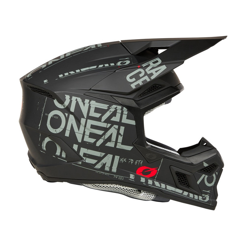 O'Neal 2025 3 Series Static Helmet Black/Gray