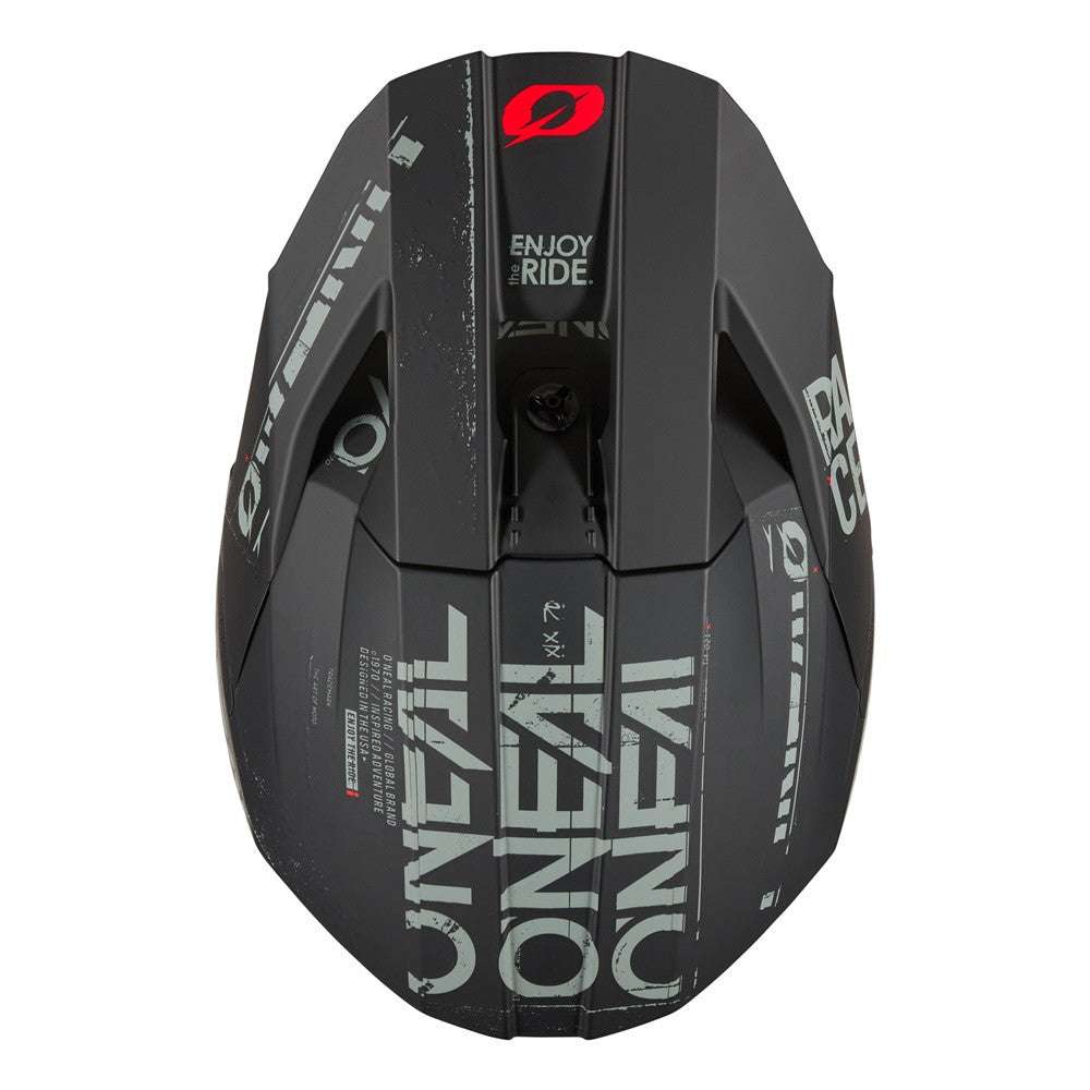 O'Neal 2025 3 Series Static Helmet Black/Gray