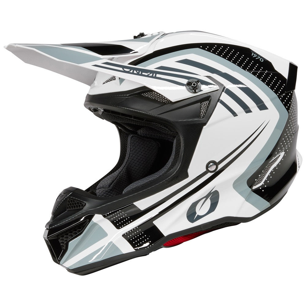 O'Neal 2025 5 Series Spike Helmet White/Black