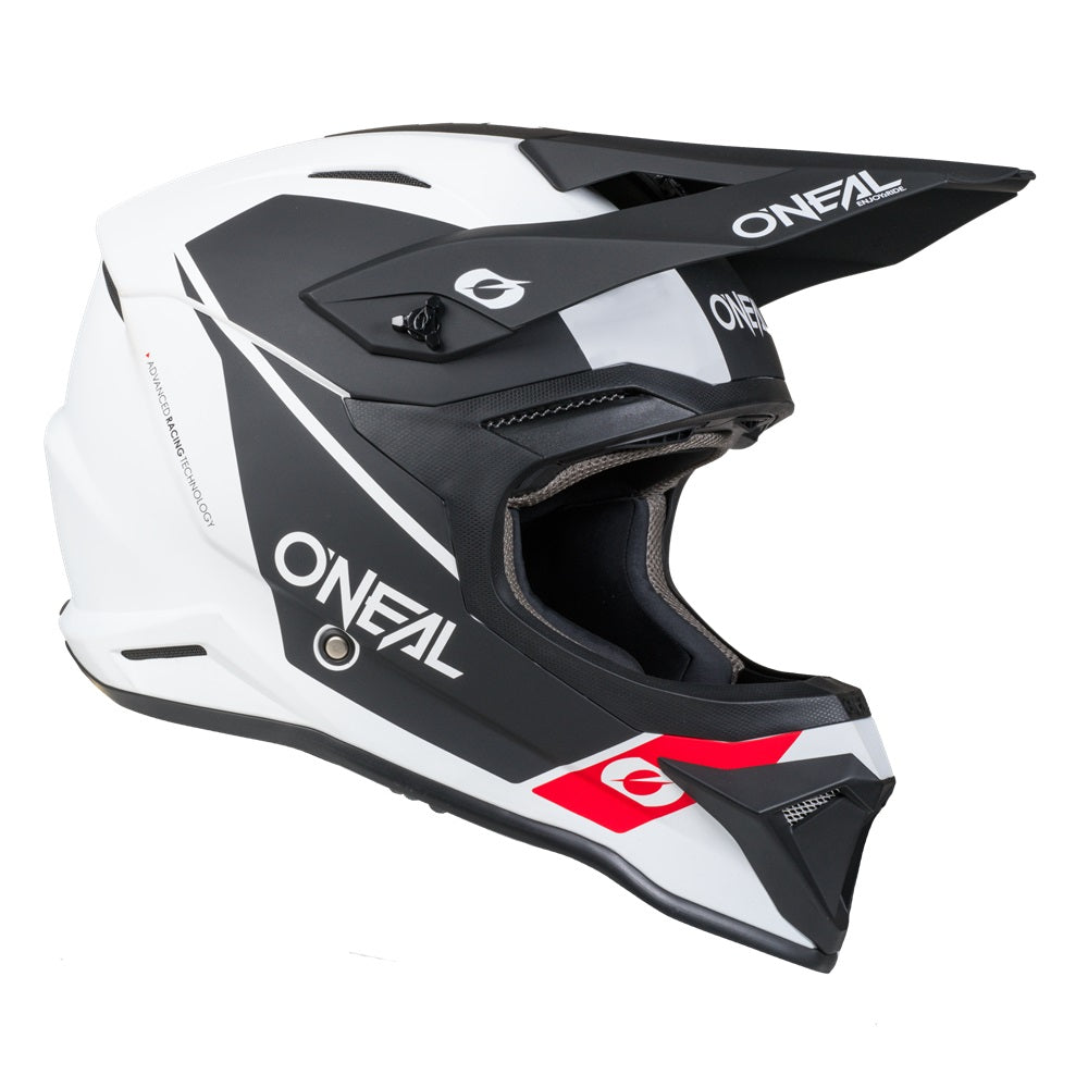 O'NEAL 2026 4 SRS Helmet Race White/Black