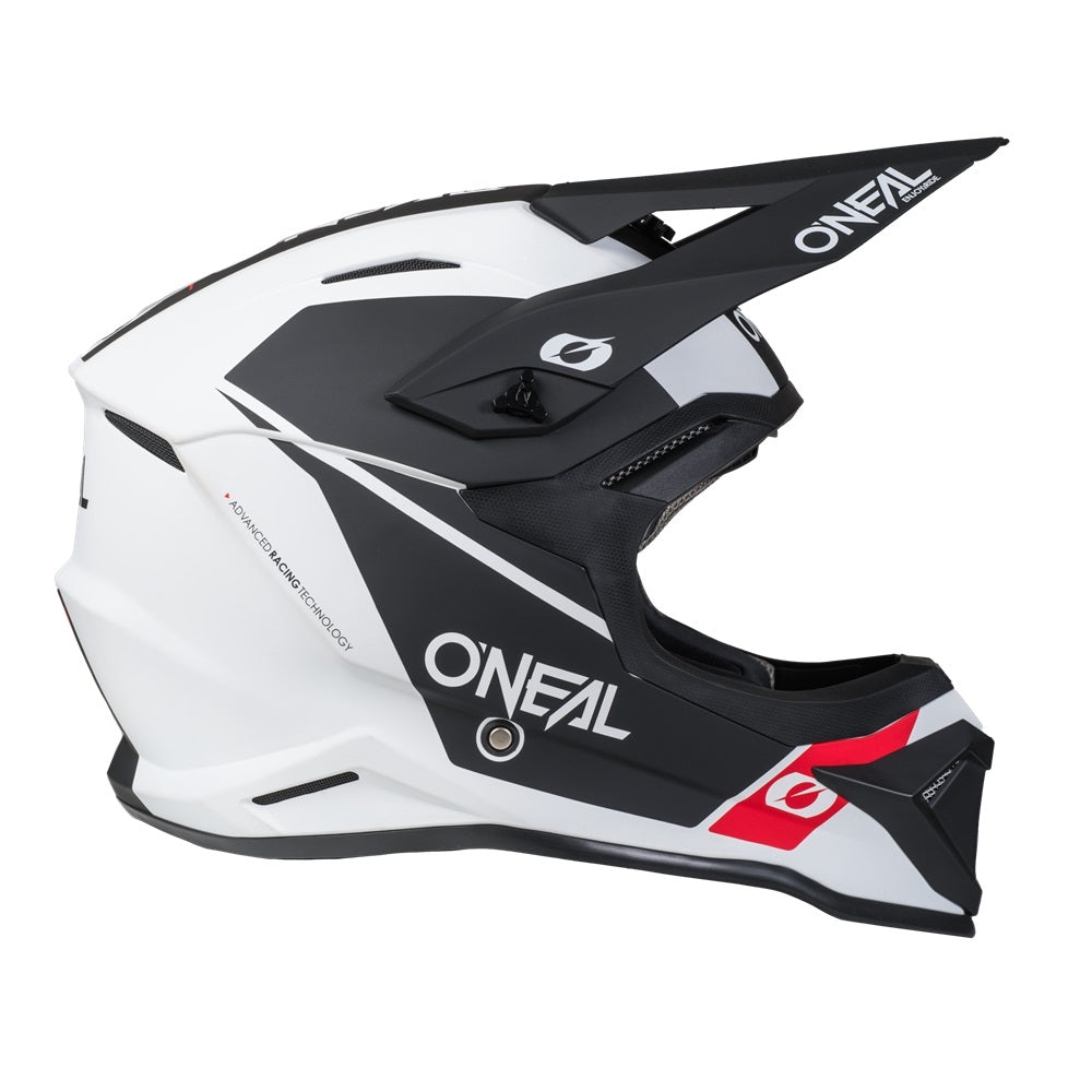 O'NEAL 2026 4 SRS Helmet Race White/Black