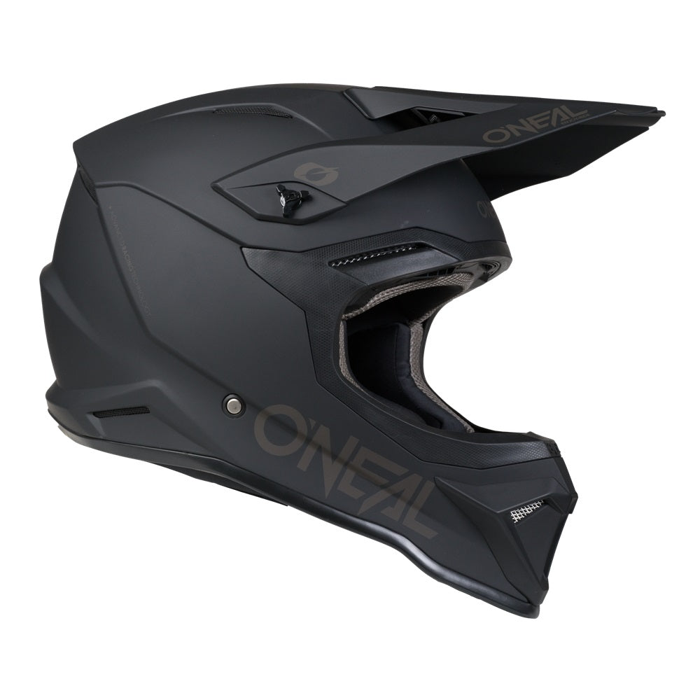 O'NEAL 2026 4 SRS Helmet Solid Black/Gray
