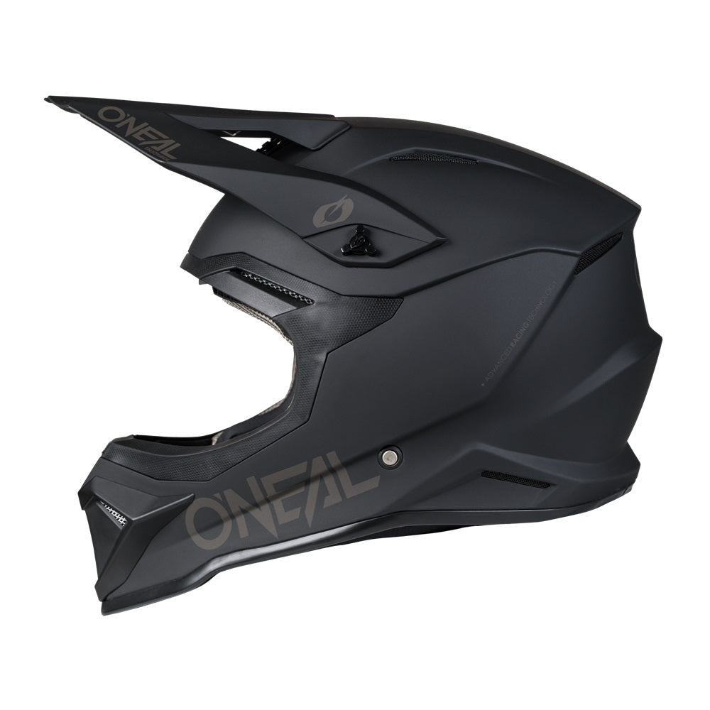 O'NEAL 2026 4 SRS Helmet Solid Black/Gray