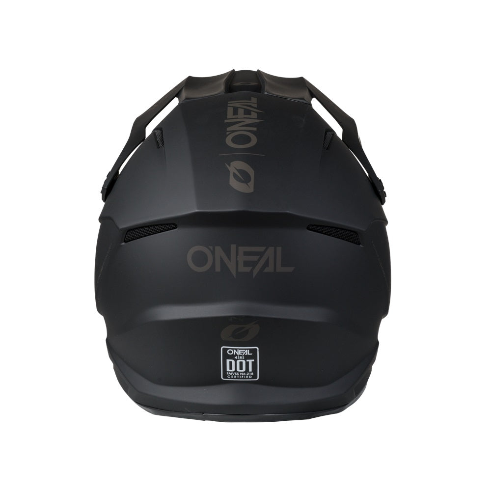 O'NEAL 2026 4 SRS Helmet Solid Black/Gray