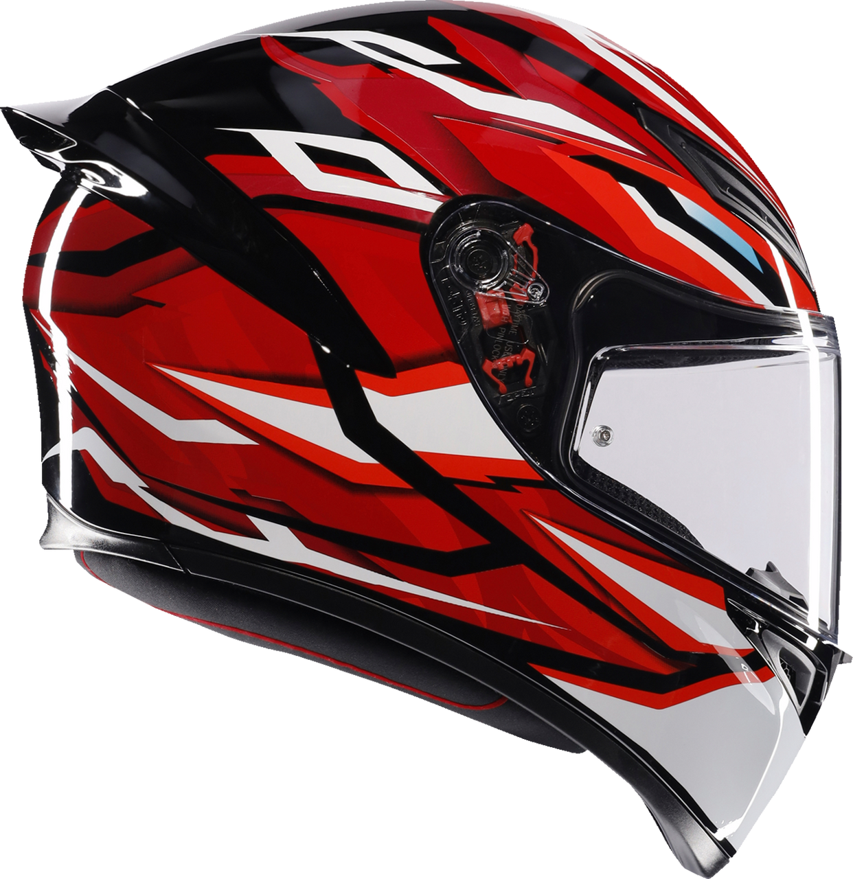 AGV K1 S Full Face Helmet Lion Black/Red/White