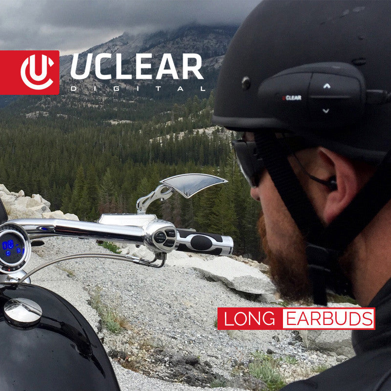 UCLEAR Half Helmet Earbuds For HBC and AMP Series