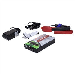 Ballistic Back-Pack Portable Lithium Ion Battery Jump Starter for Motorcycles