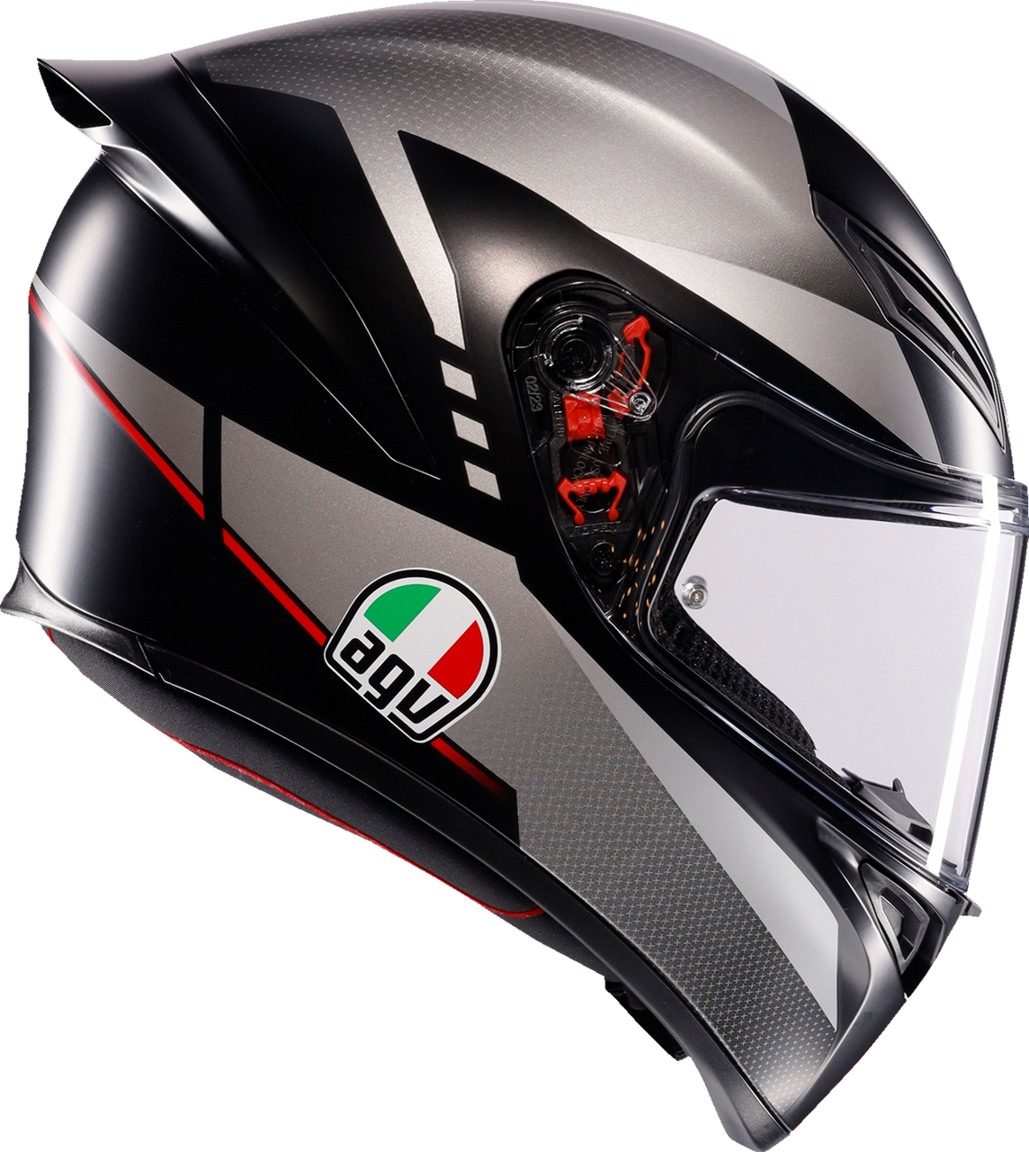 AGV K1 S Full Face Helmet Lap Matte Black/Gray/Red