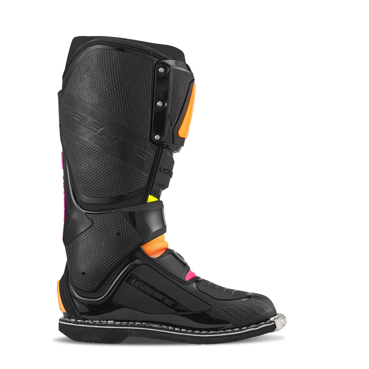 Gaerne SG12 Offroad Boots Black/Orange/Pink LE