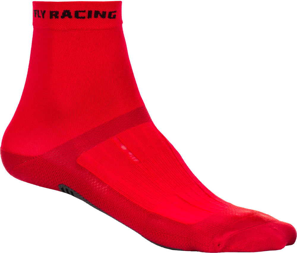 FLY Racing Action Sock - Red/Black