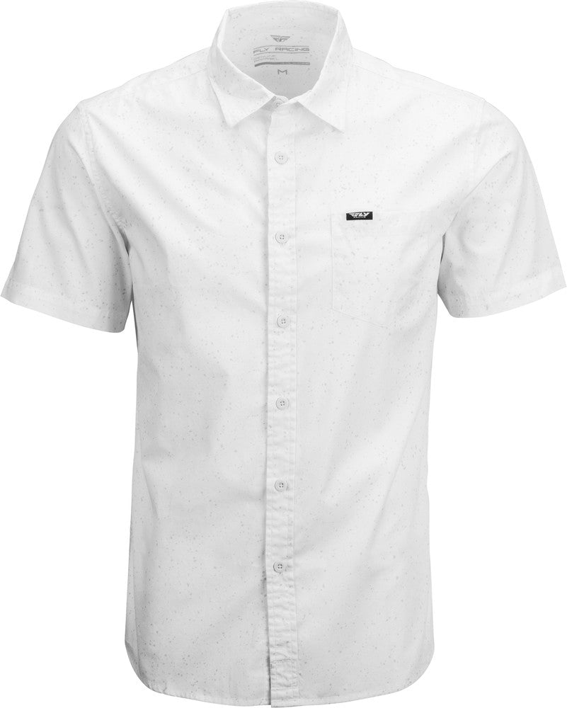 FLY Racing Button Up Shirt - White