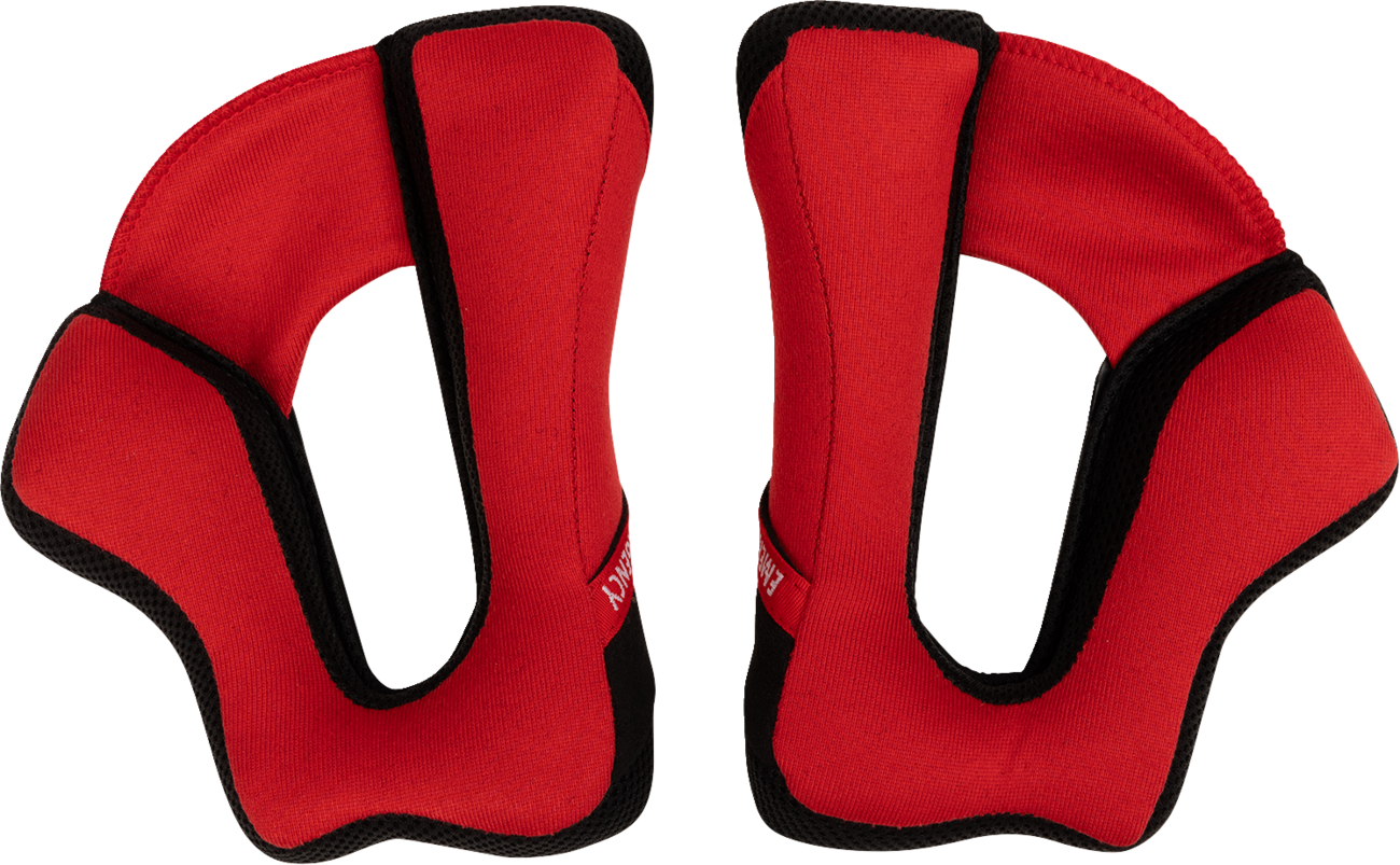 Thor Reflex Sport Cheek Pads Red/Black