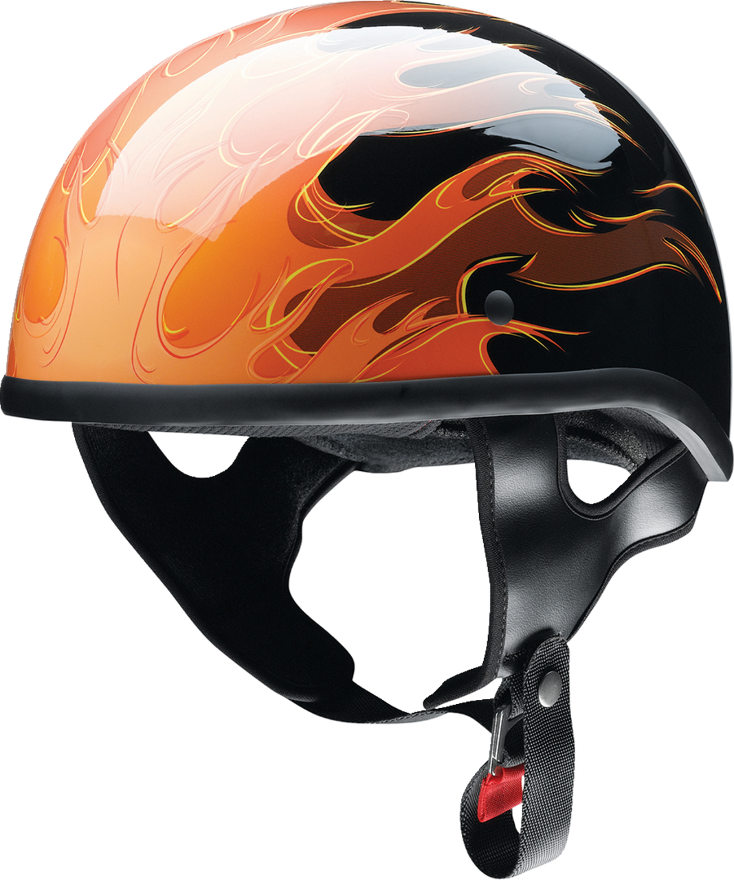 Z1R CC Beanie Hellfire Half Helmet Orange