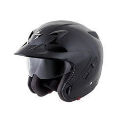 Scorpion 2017 EXO-CT220 Open Face Helmet - Solid Black