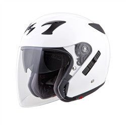 Scorpion 2017 EXO-CT220 Solid Open-Face Helmet - White
