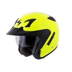 Scorpion 2017 EXO-CT220 Open Face Helmet - Solid Neon