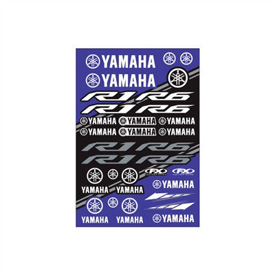 Factory Effex Yamaha Sport Bike OEM Sticker Sheet
