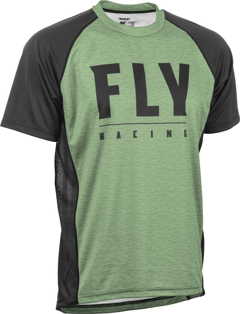 FLY Racing 2020 Super D Bicycle Jersey - Sage Heather/Black