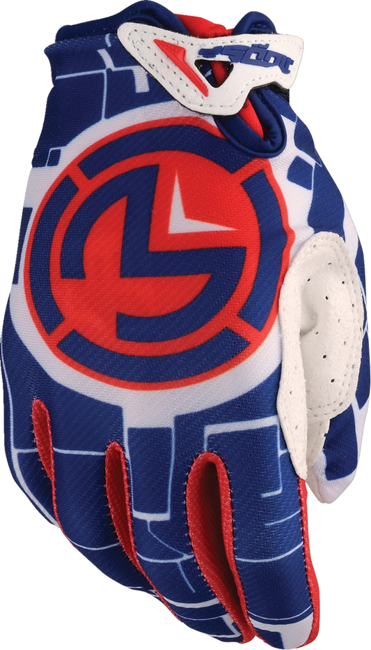 Moose Racing 2025 Youth SX1 Gloves Red/White/Blue