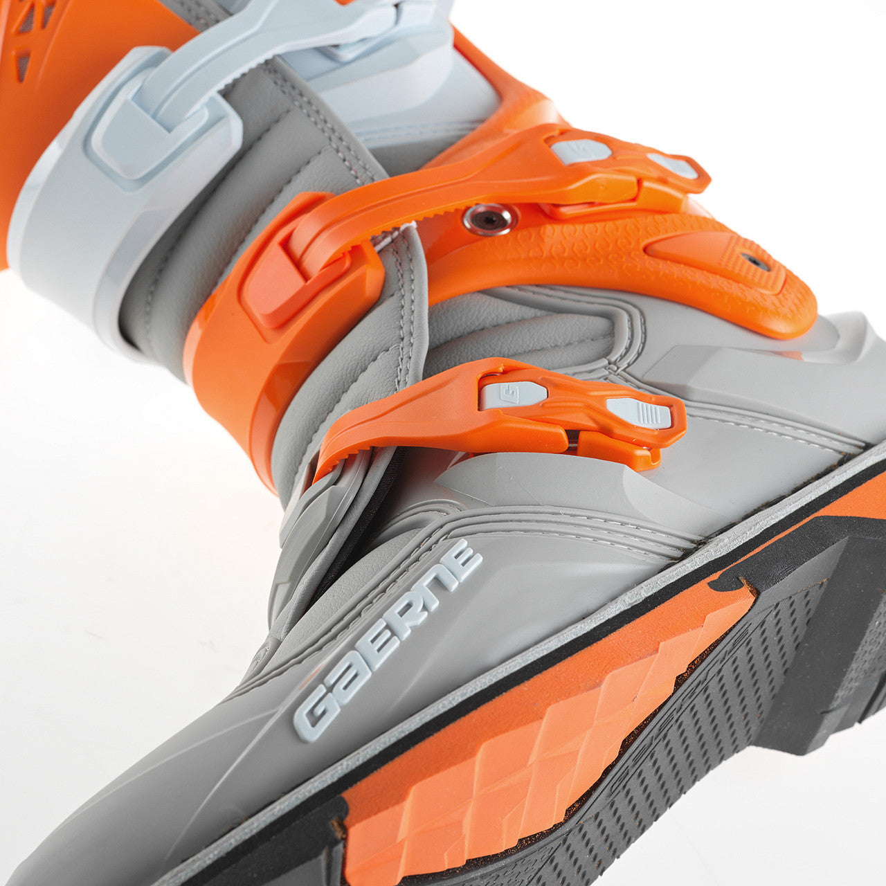 Gaerne SG22 Offroad Boots Orange/White/Grey