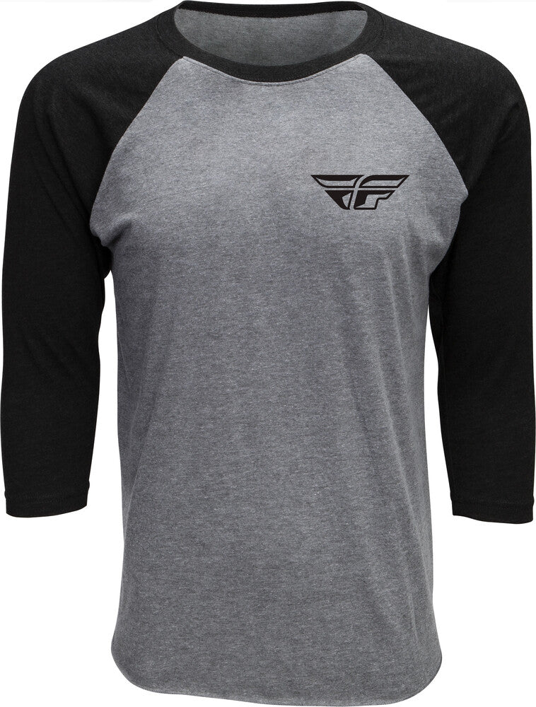 FLY Racing Art 3/4 Sleeve Tee - Black